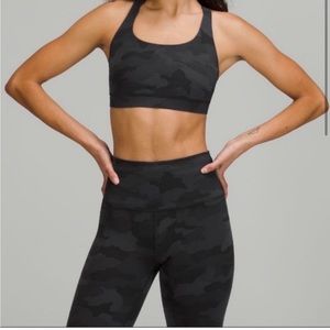 Lululemon Black Camo Bra